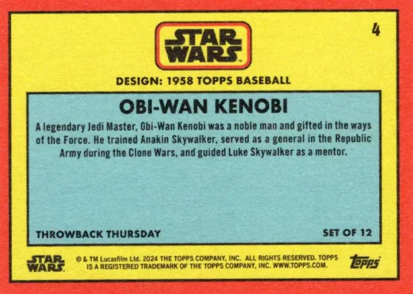 #4 Obi-Wan Kenobi