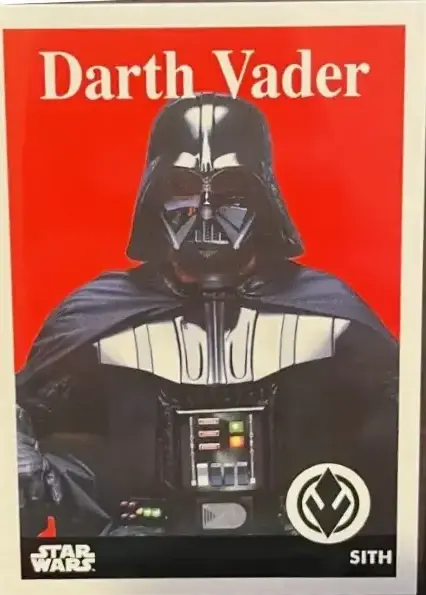 Darth Vader Shortprint Photo Variation